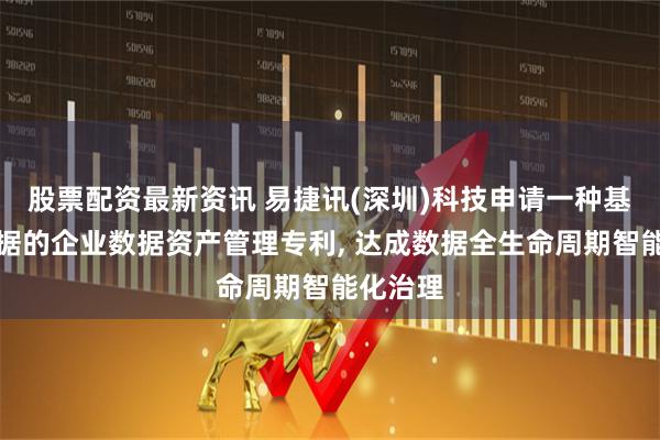 股票配资最新资讯 易捷讯(深圳)科技申请一种基于云数据的企业数据资产管理专利, 达成数据全生命周期智能化治理